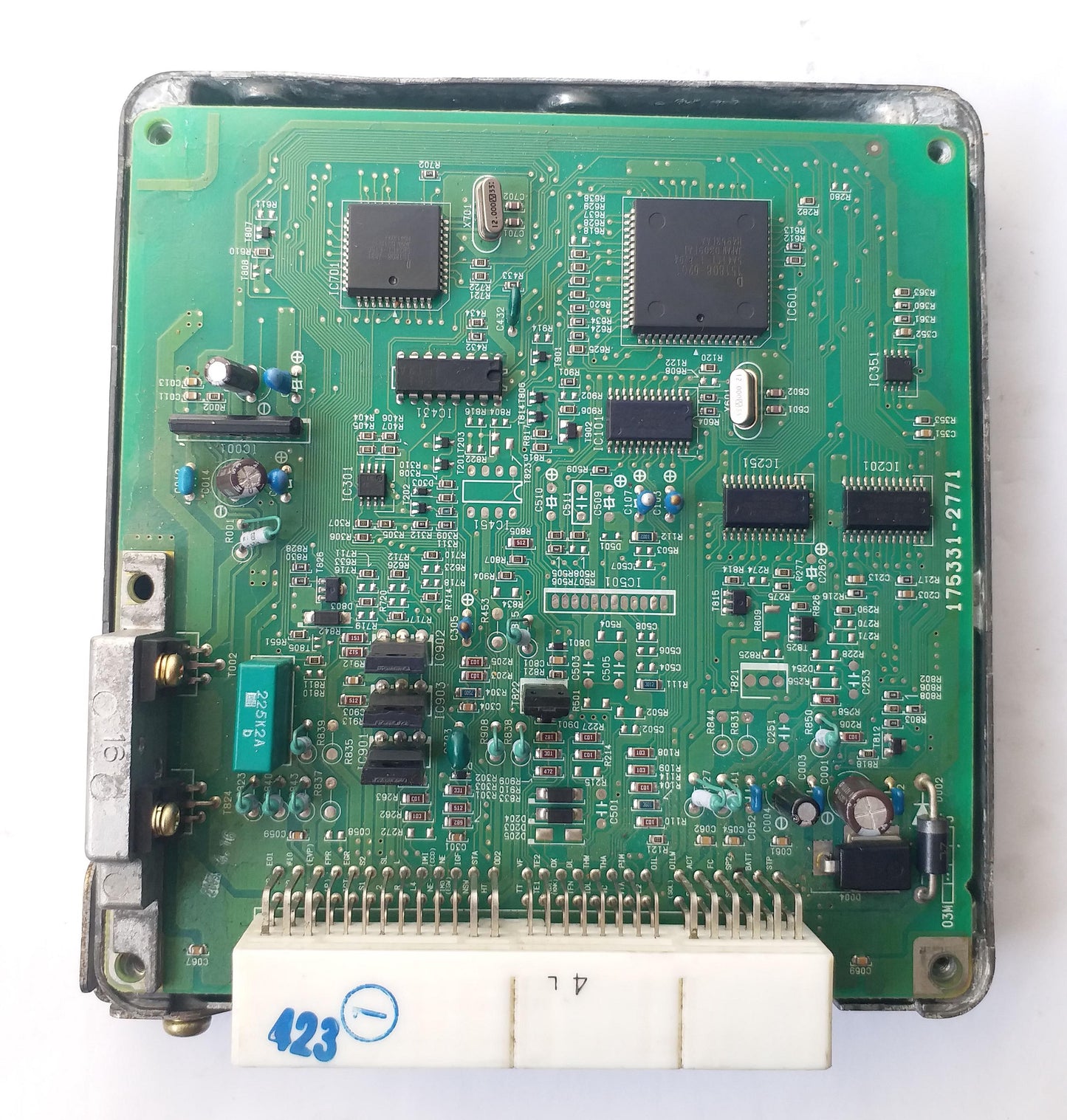 Yes, this is a genuine Toyota Engine Control Unit (ECU/ECM), part number 89661-25020 / Denso 175300-4231