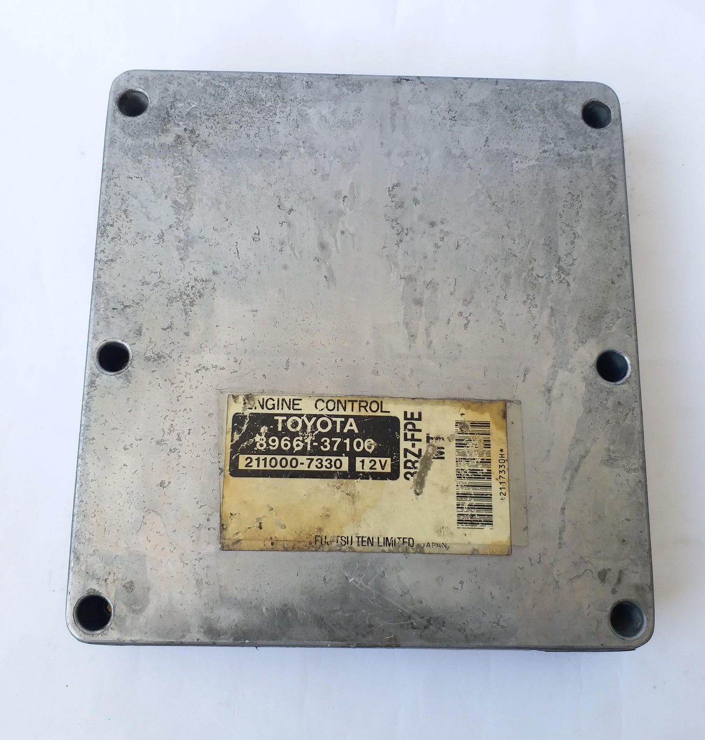Engine Control Unit for Toyota 3RZ-FPE MT | Ecu Ecm 89661-37100 211000-7330 JDM Used