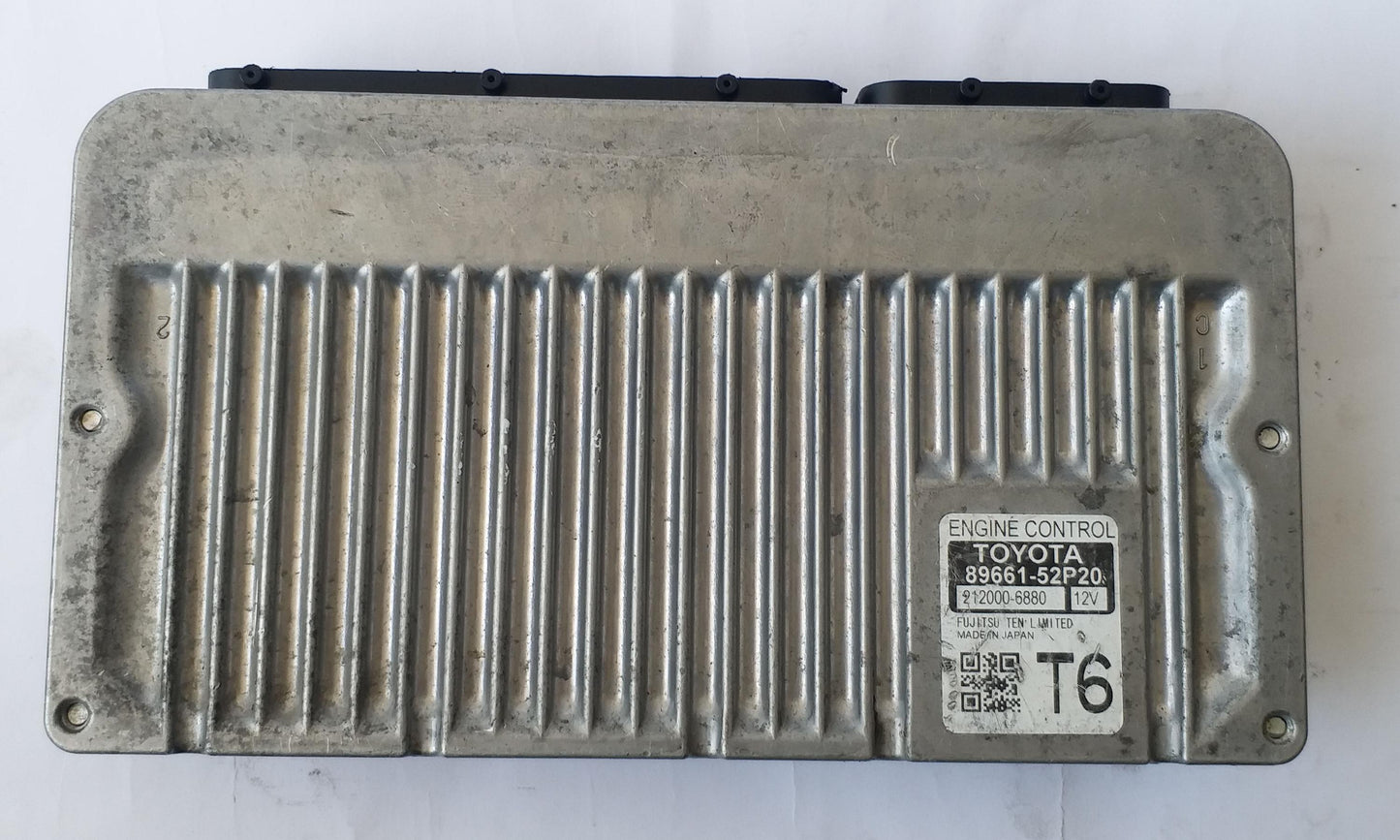 Toyota Ractis ECU 2011 DBA-NCP125 89661-52P20 | Genuine Engine Control Unit