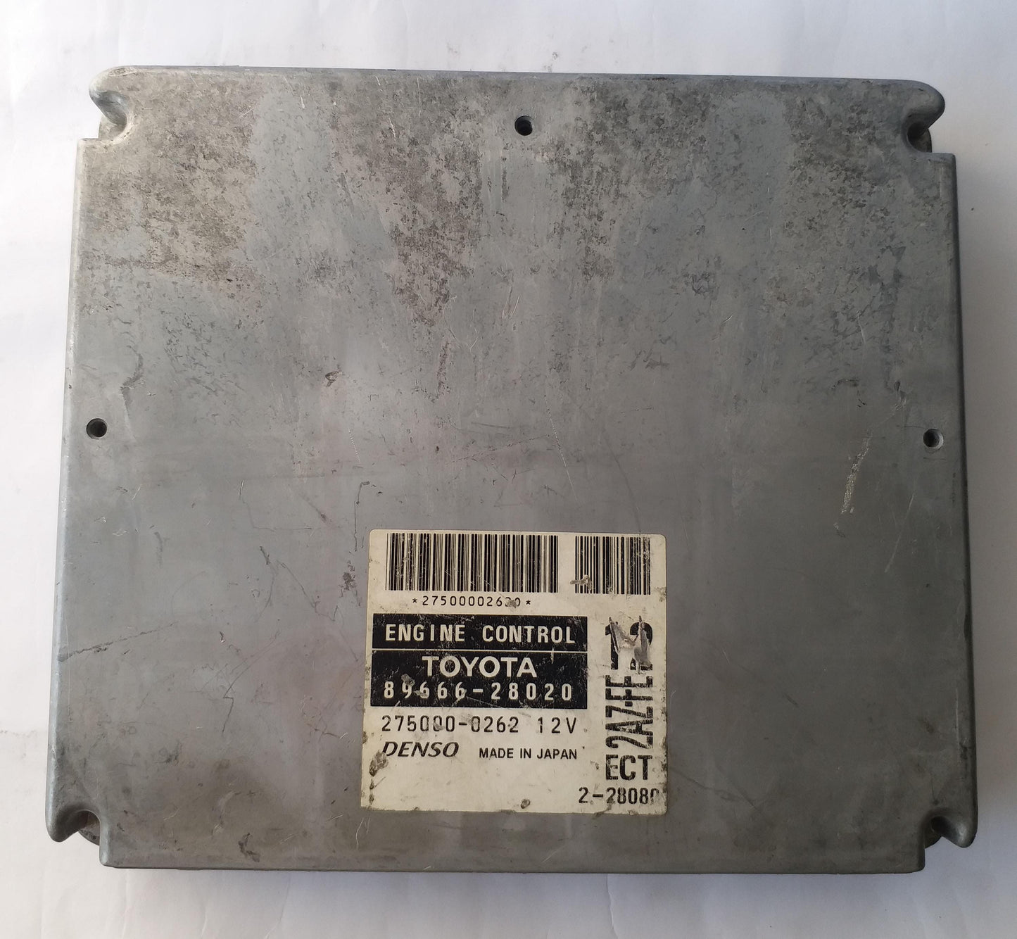 Toyota Estima 2AZ-FE engine ECU ECM computer 89666-28020 275000-0262 genuine used