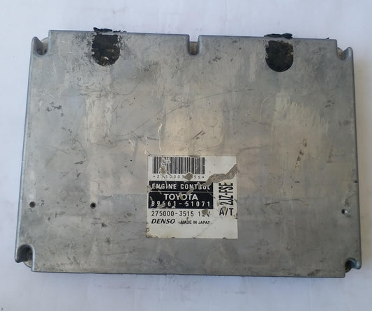 Toyota ECU ECM 89661-51071 275000-3515 2JZ-FSE A/T engine control module used