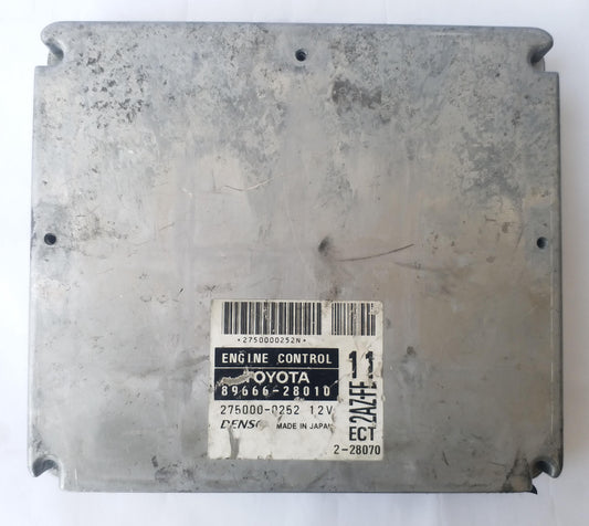 2000 TOYOTA ESTIMA ACR30W 2AZFE Engine Computer ECU 89666-28010 320943JJ jdm use