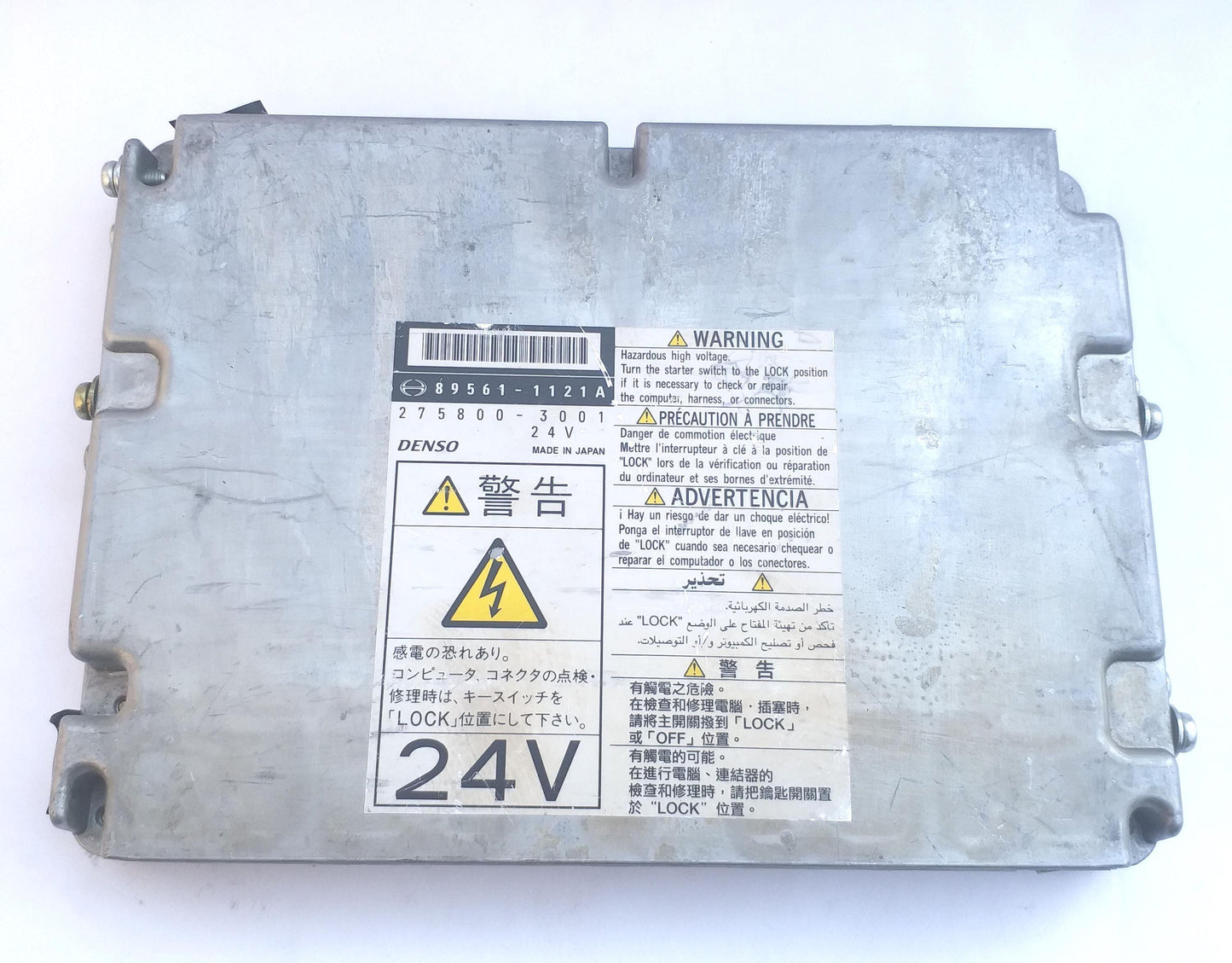 Hino Ranger 2004 PB-FD8JKFA Engine Control Unit ECU ECM 89561-1121A 275800-3001