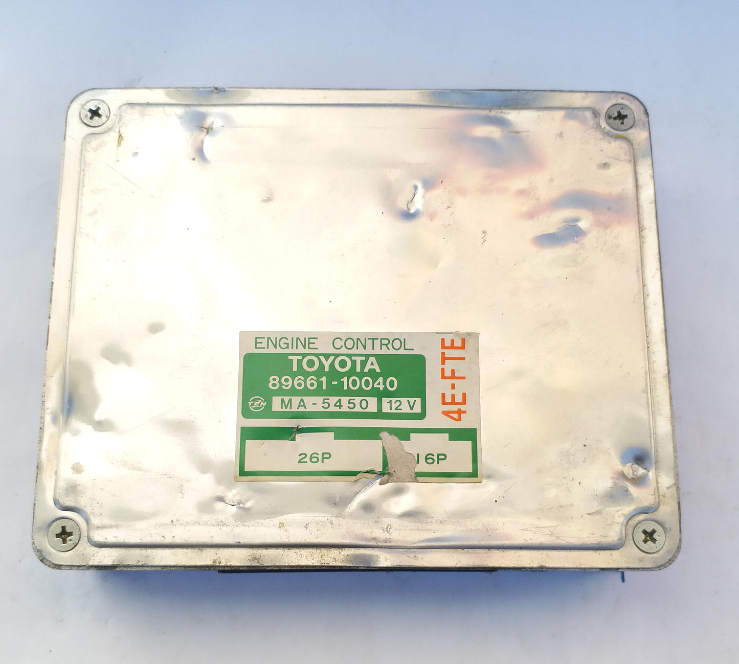 Toyota EP82 4E-FTE Turbo 5-Speed Manual Engine Control Unit ECU 89661-10040 JDM Used