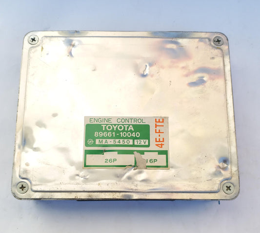 Toyota EP82 4E-FTE Turbo 5-Speed Manual Engine Control Unit ECU 89661-10040 JDM Used