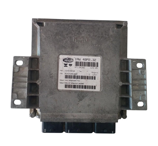 ECU ECM Engine Control Unit IAW48P232 16469034 9642606280