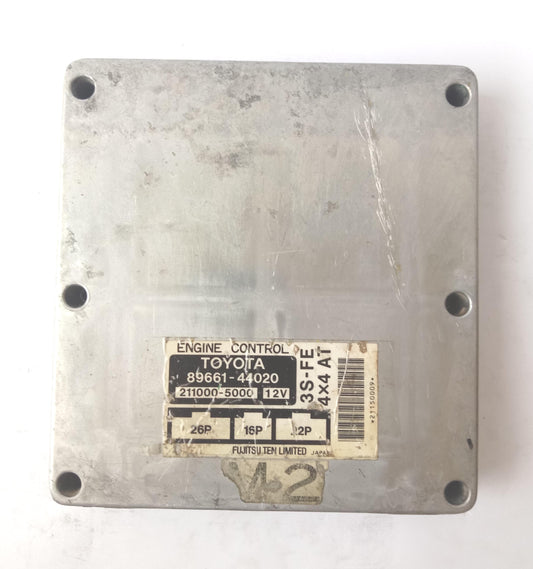 Toyota Ipsum SXM15 3S-FE 2.0L 4X4 Automatic Engine Control Unit ECU 89661-44020