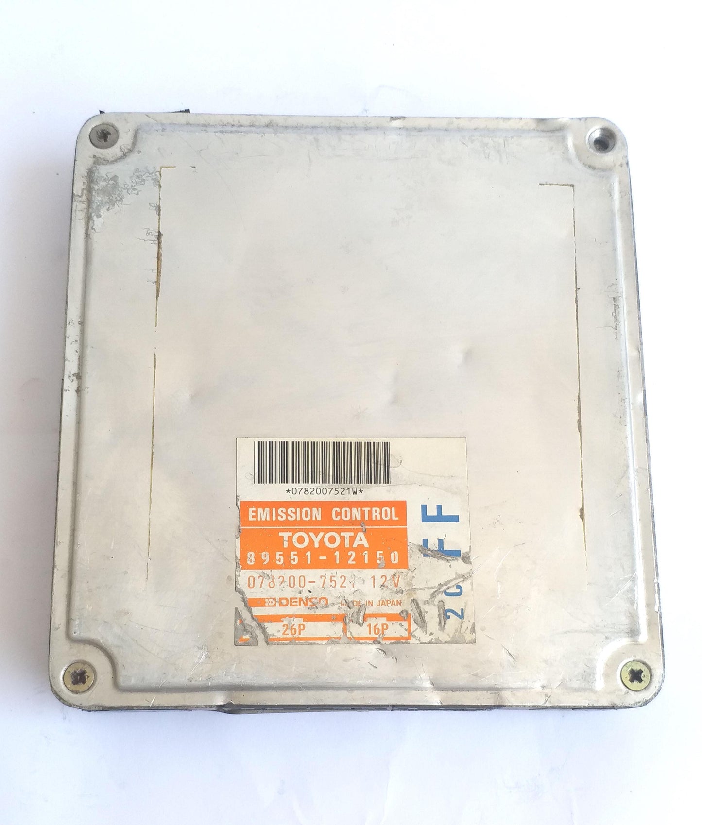Toyota Corolla CE108G Engine Control Unit ECU 89551-12150 078200-7521 JDM Used