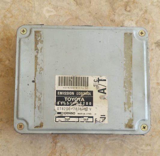 Toyota Corolla CE110 Engine Control Unit ECU 89551-12200 A/T 1995 JDM Used