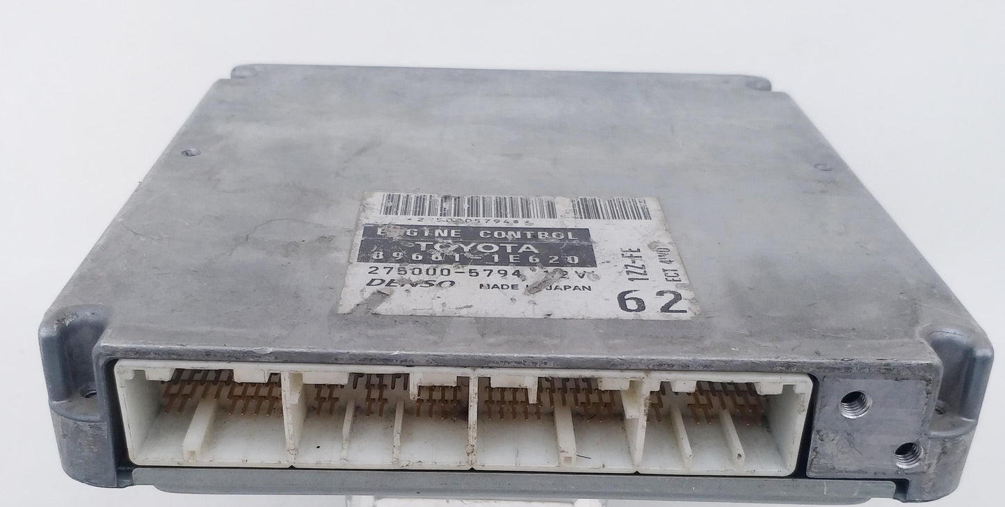 Toyota 1ZZ-FE ECU Engine Control Module 89661-1E620 275000-5794 JDM Used