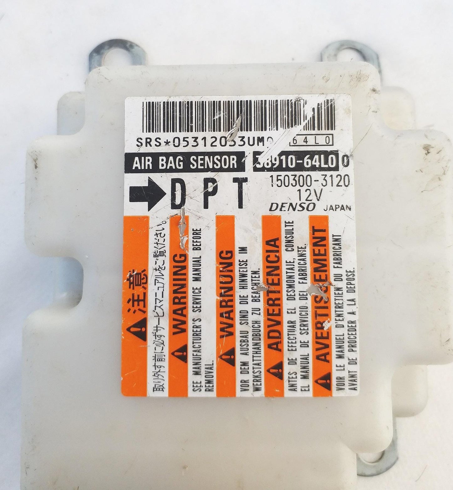 Suzuki Alto HA25S SRS ECU Airbag Control Module 3891064L00 JDM Used