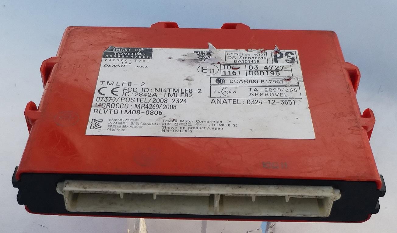 Toyota Prius 2011-2015 Smart Key Computer Module ECU 89990-47062 OEM JDM Used