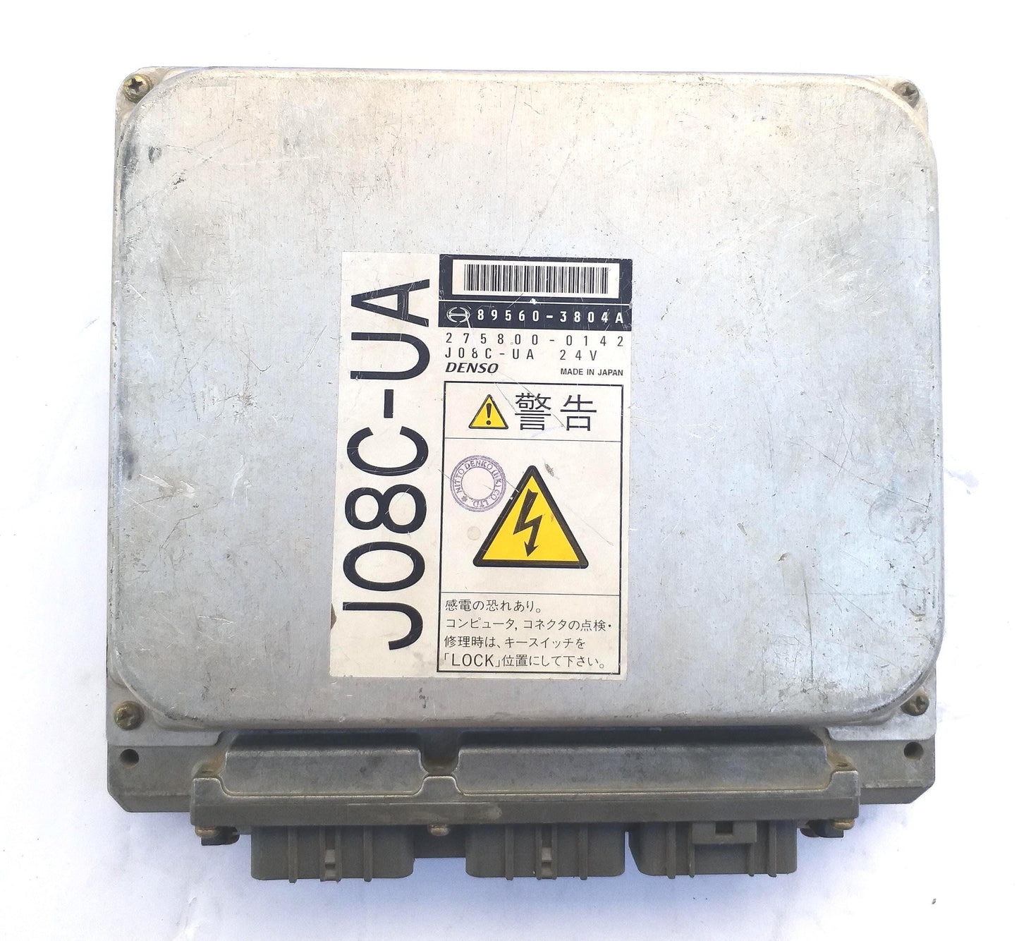 Hino J08C-UA Engine Control Unit ECU ECM 89560-3804A 275800-0142
