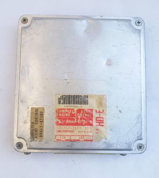 Toyota Daihatsu Applause Engine Control Unit ECU ECM 89660-87102B 175731-1770