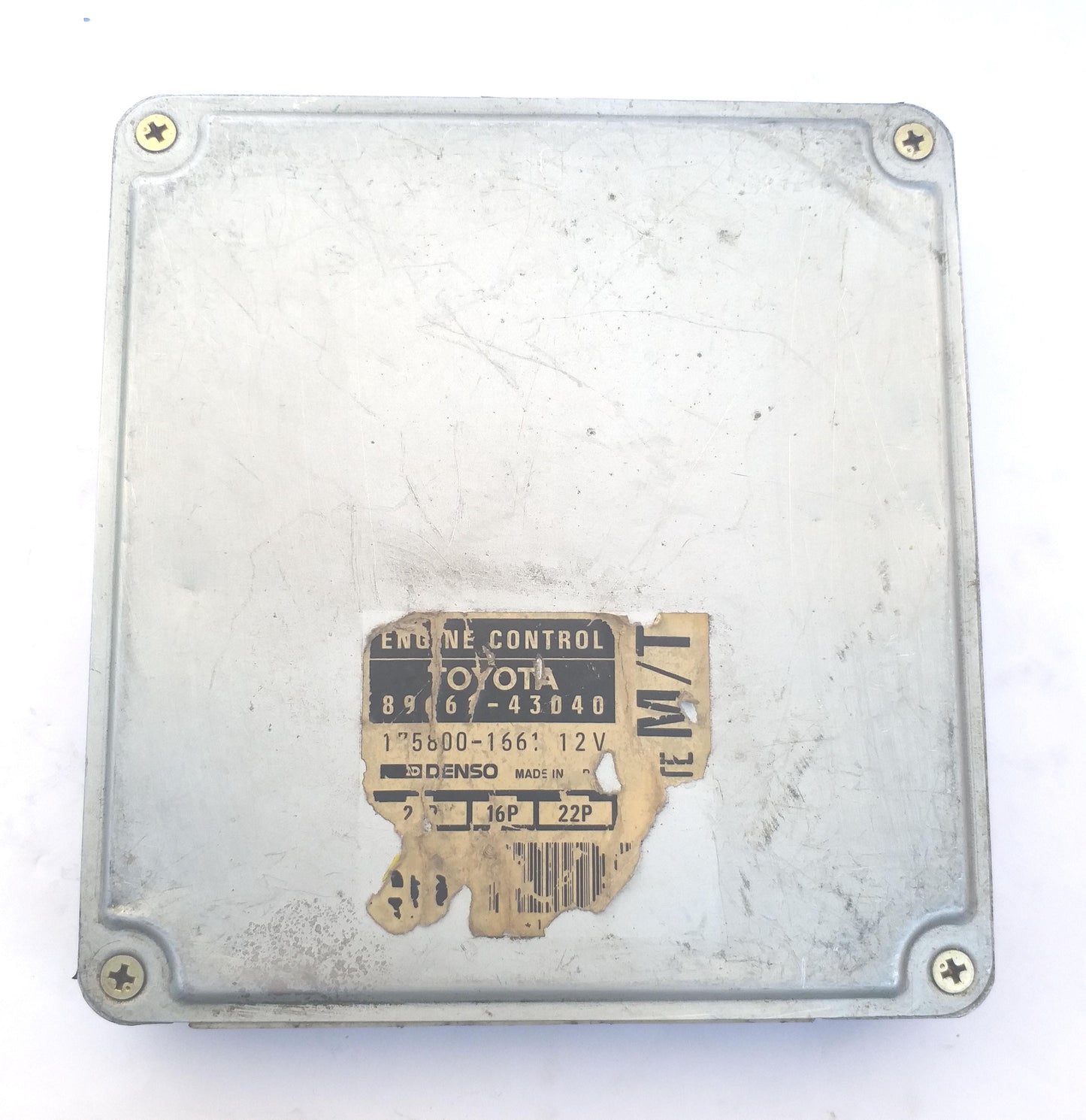 Toyota 2L-TE M/T Engine Control Unit ECU ECM 89661-43040