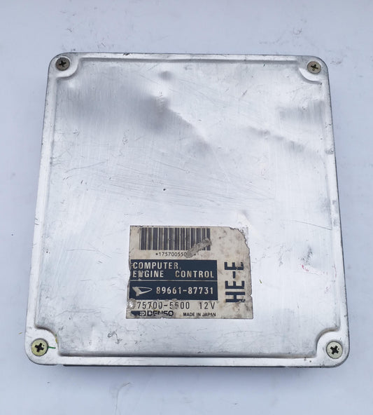 Daihatsu Charade Engine Computer ECU ECM 89661-87731 75700-5500 JDM Used