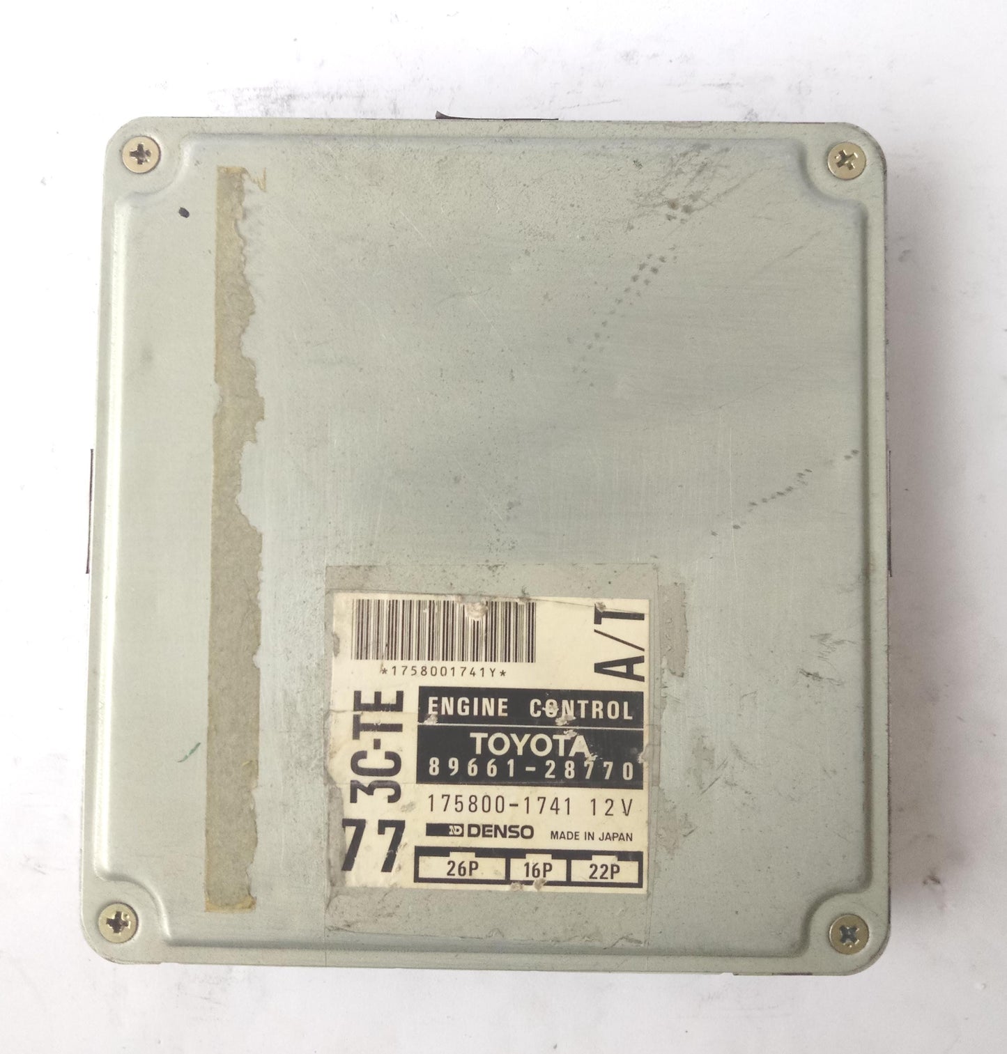 Toyota Lucida CXR21 1993 Engine Control Unit ECU ECM 89661-28770 JDM