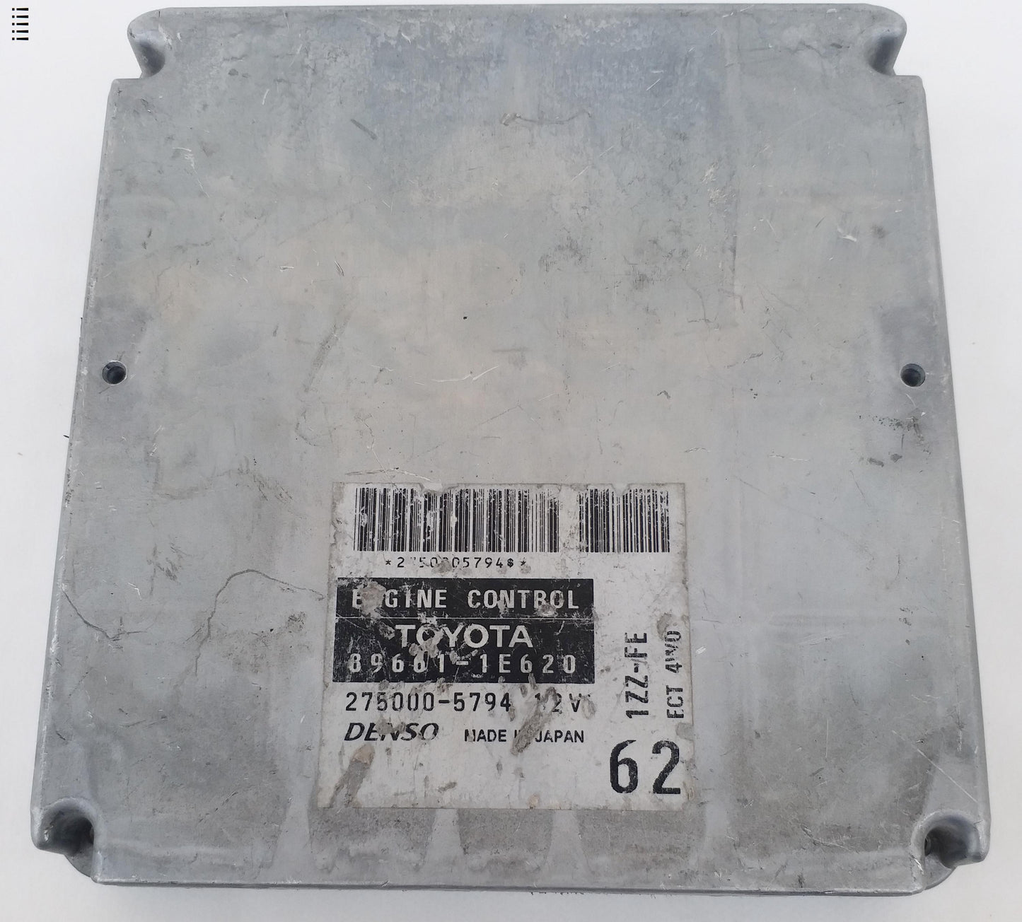 Toyota 1ZZ-FE ECU Engine Control Module 89661-1E620 275000-5794 JDM Used
