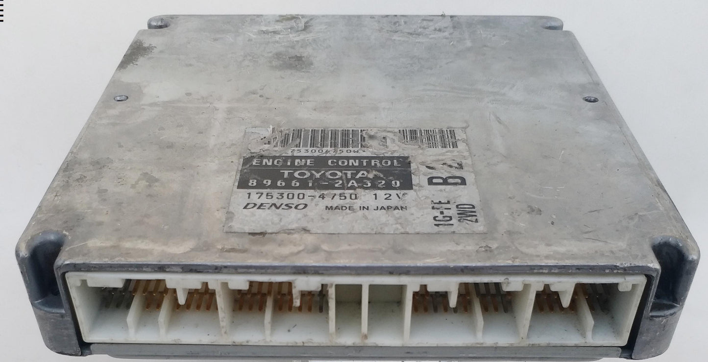 Toyota Mark II GX110 1G-FE 2WD ECM Engine Control Unit 89661-2A320 Brain Box