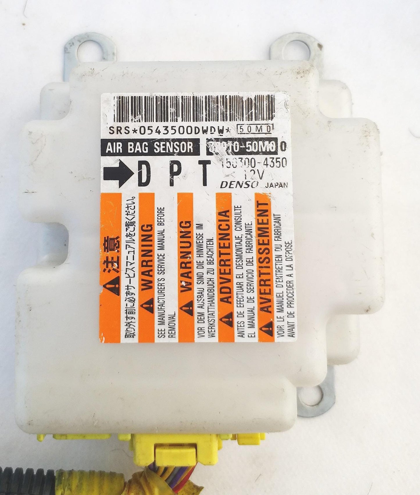 Suzuki MR Wagon MF33S SRS Airbag Control Unit 38910-50M0 JDM Used