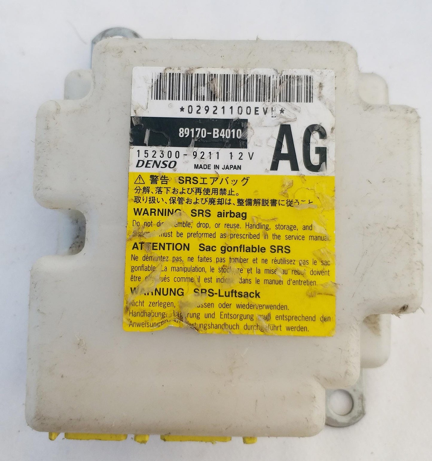 Toyota Airbag Computer Assy ECU 89170-B1150 OEM JDM Used