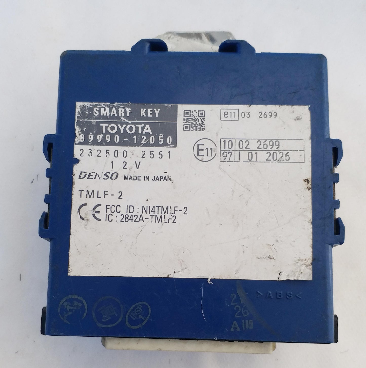 Toyota Corolla Fielder NZE141G Smart Key Computer ECU 89990-12050 OEM JDM Used