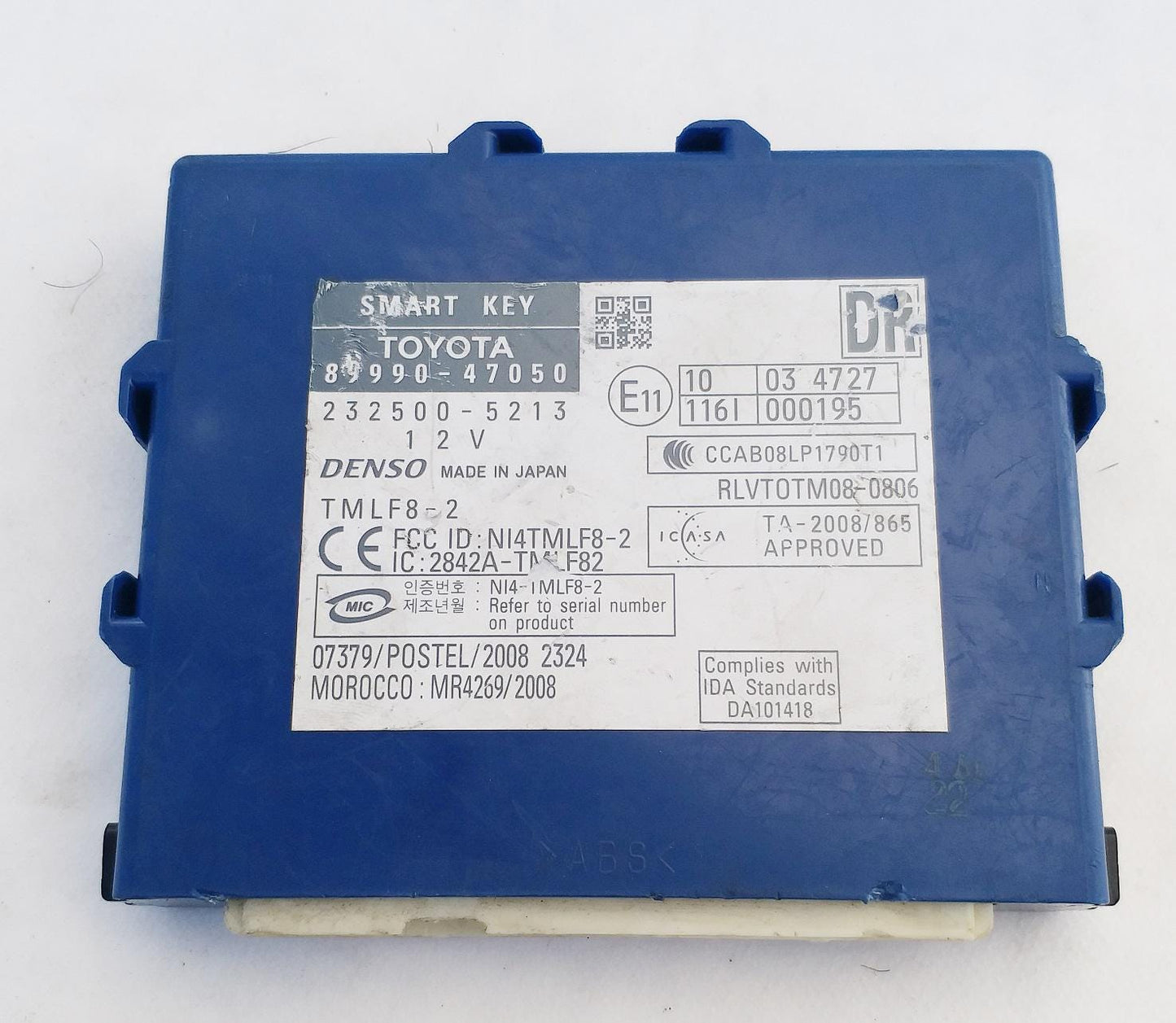 Toyota Prius 2010-2015 Smart Key Control Module ECU 89990-47050 OEM AK200245