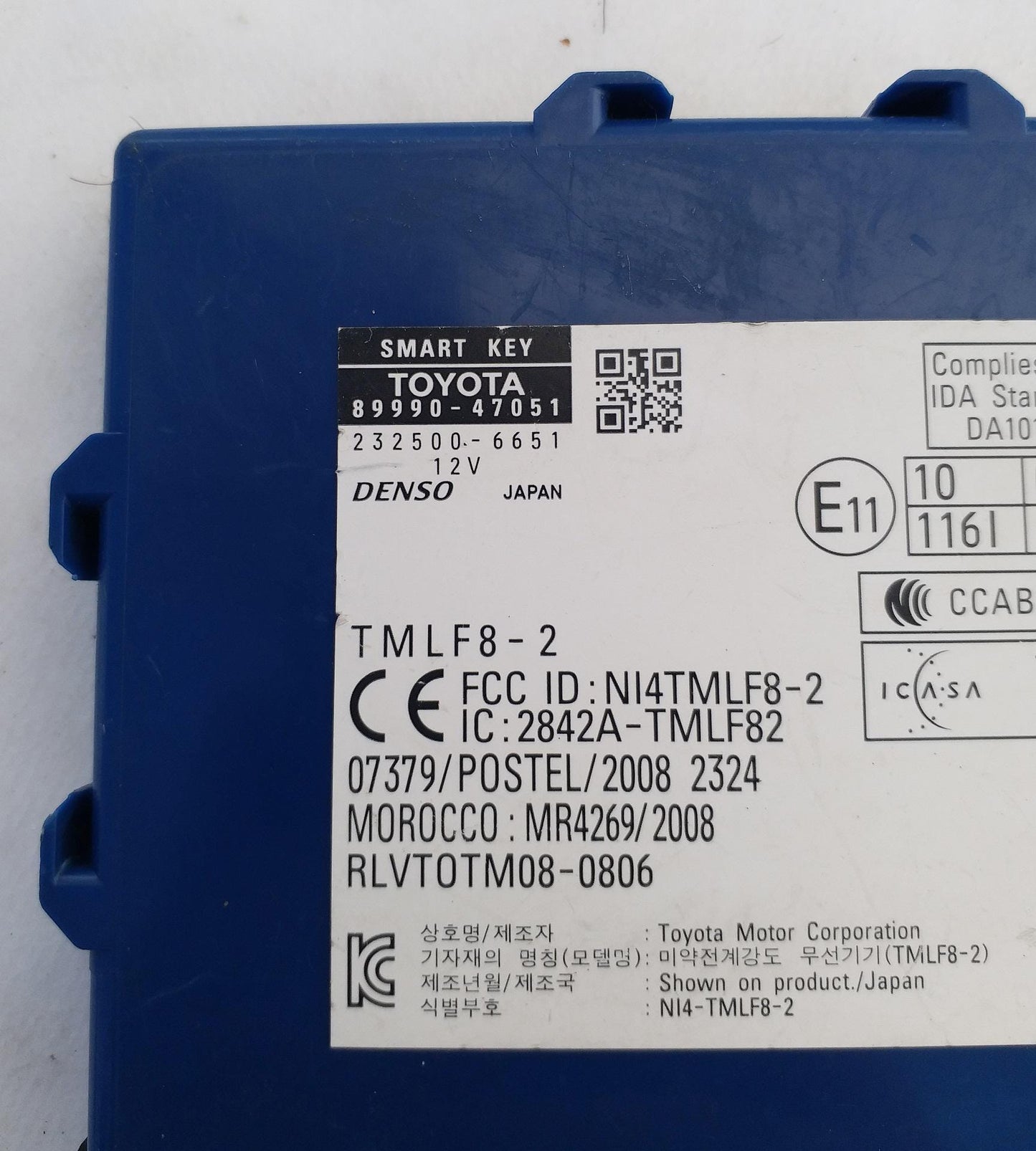 Toyota Prius 2010-2015 Smart Key Control Module ECU 89990-47051 OEM JDM Used