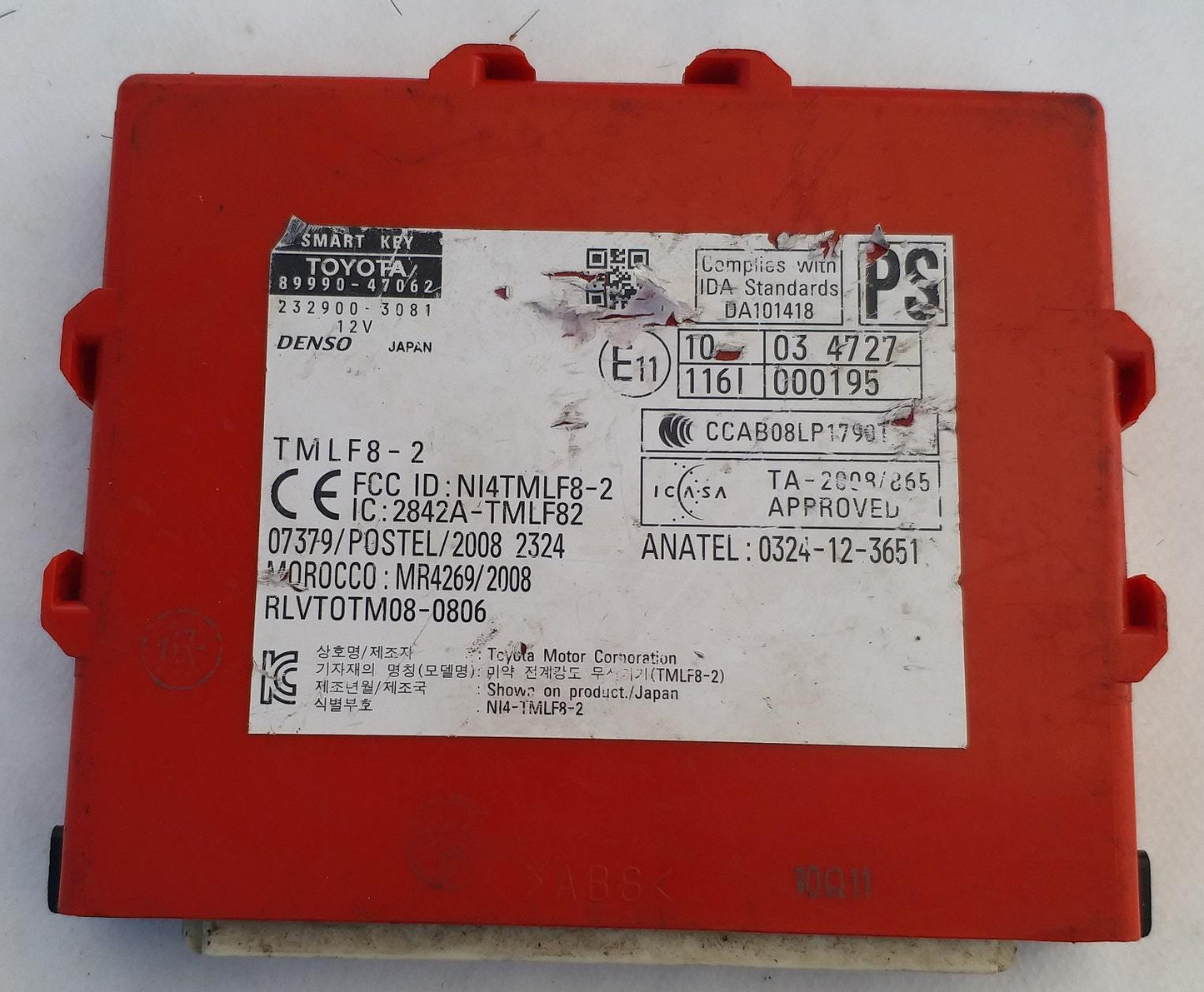 Toyota Prius 2011-2015 Smart Key Computer Module ECU 89990-47062 OEM JDM Used