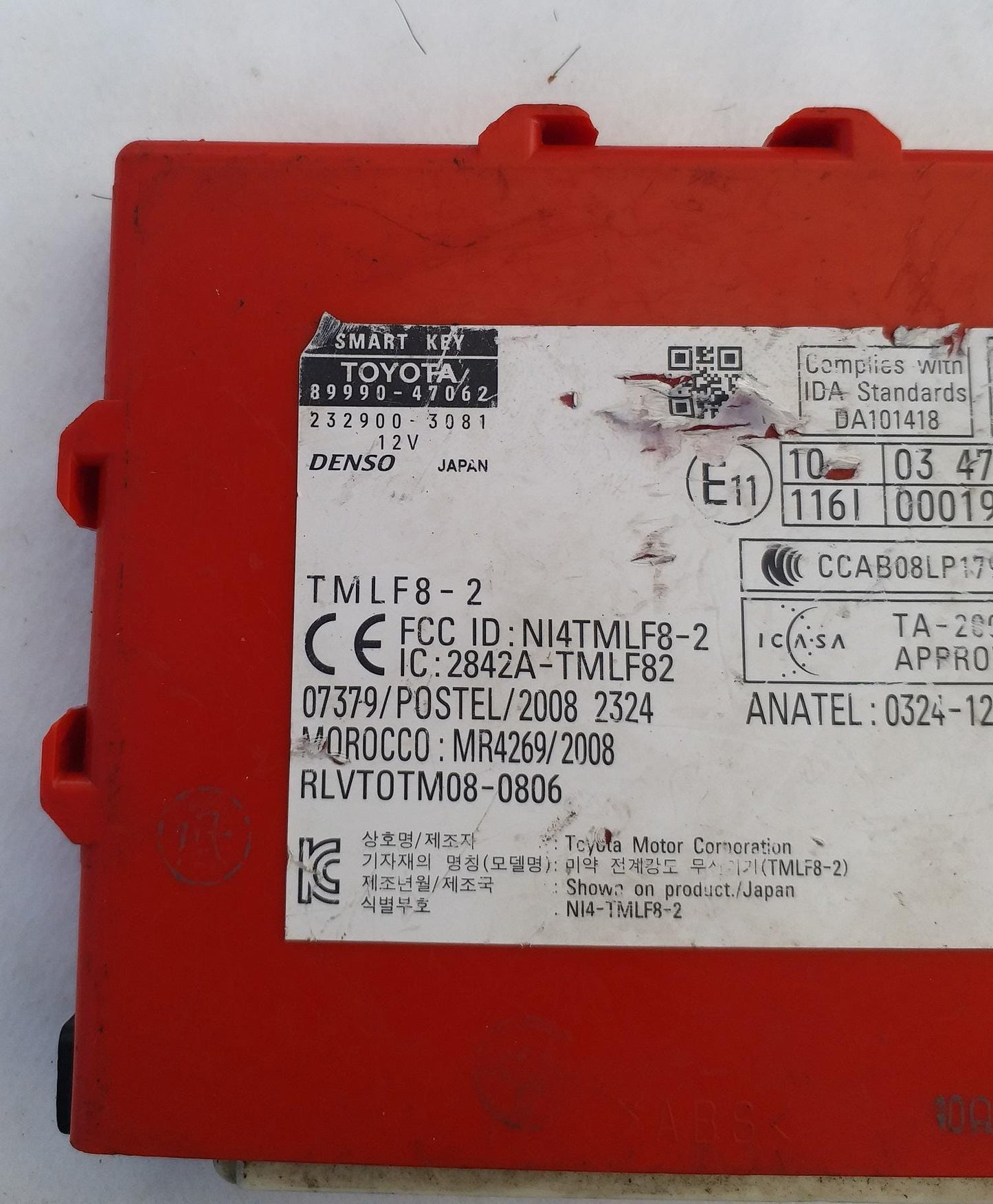 Toyota Prius 2011-2015 Smart Key Computer Module ECU 89990-47062 OEM JDM Used