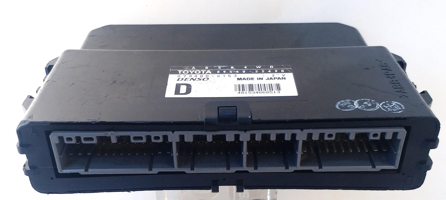Toyota Skid Control ECU ECM Computer Assy 89540-22430 079400-8153 JDM Used