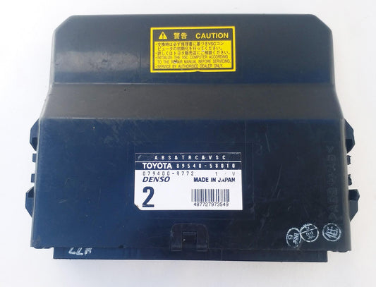 Toyota Skid Control ECU ECM Computer Assy 89540-58010 079400-8772 JDM Used