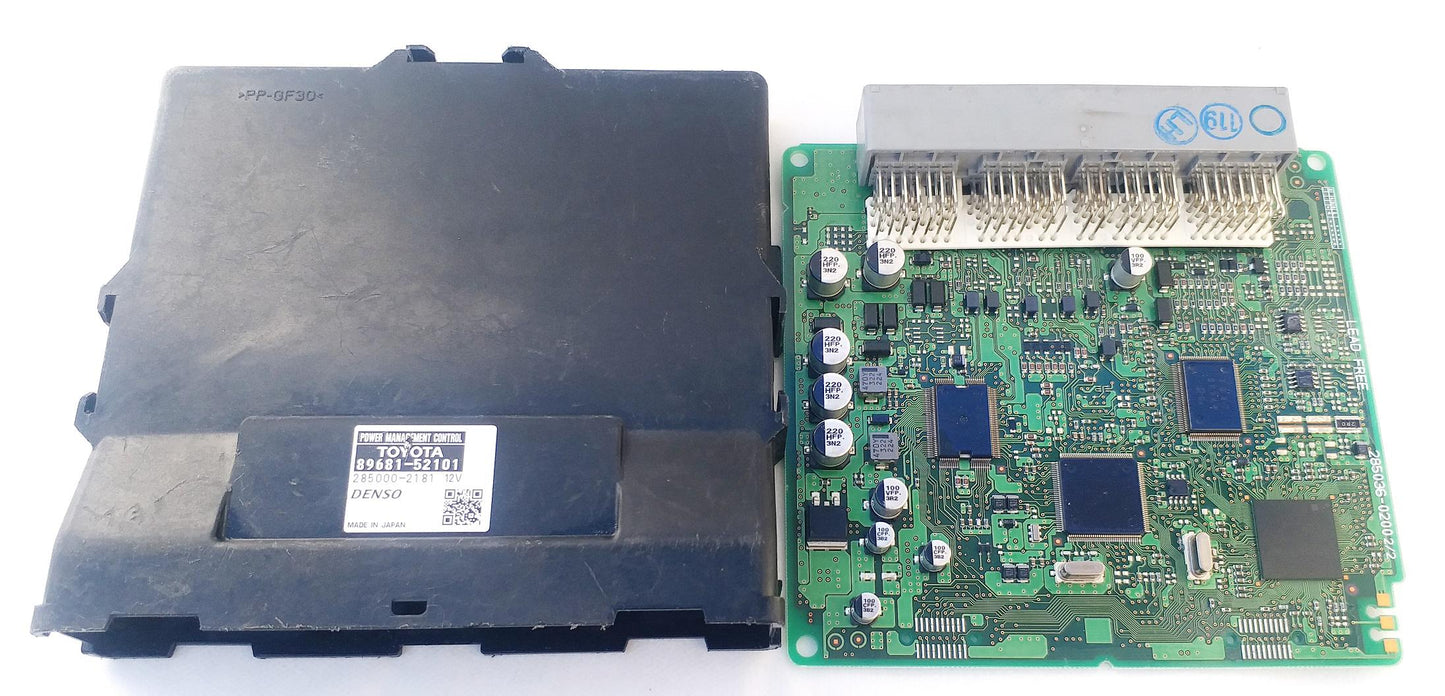 Toyota Aqua NHP10 ECU Power Management Control Module 89681-52101 285000-2181 JDM Used