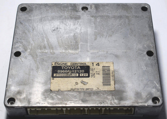Toyota Corolla 2001 NZE120 Engine Control Unit ECU 89666-12120 OEM JDM Used