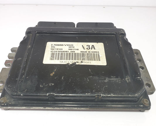 Siemens VDO Engine Control Unit ECU ECM 5WY1E12A 1E12A182030681 Used