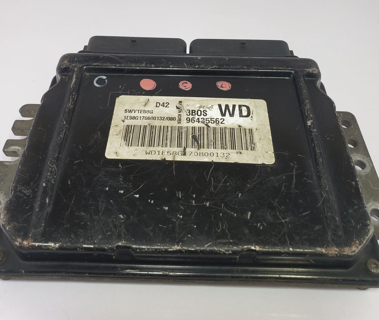 Semem VDO Engine Control Unit ECU ECM 5WY1E58G 1E58G170800132 96435562 Used