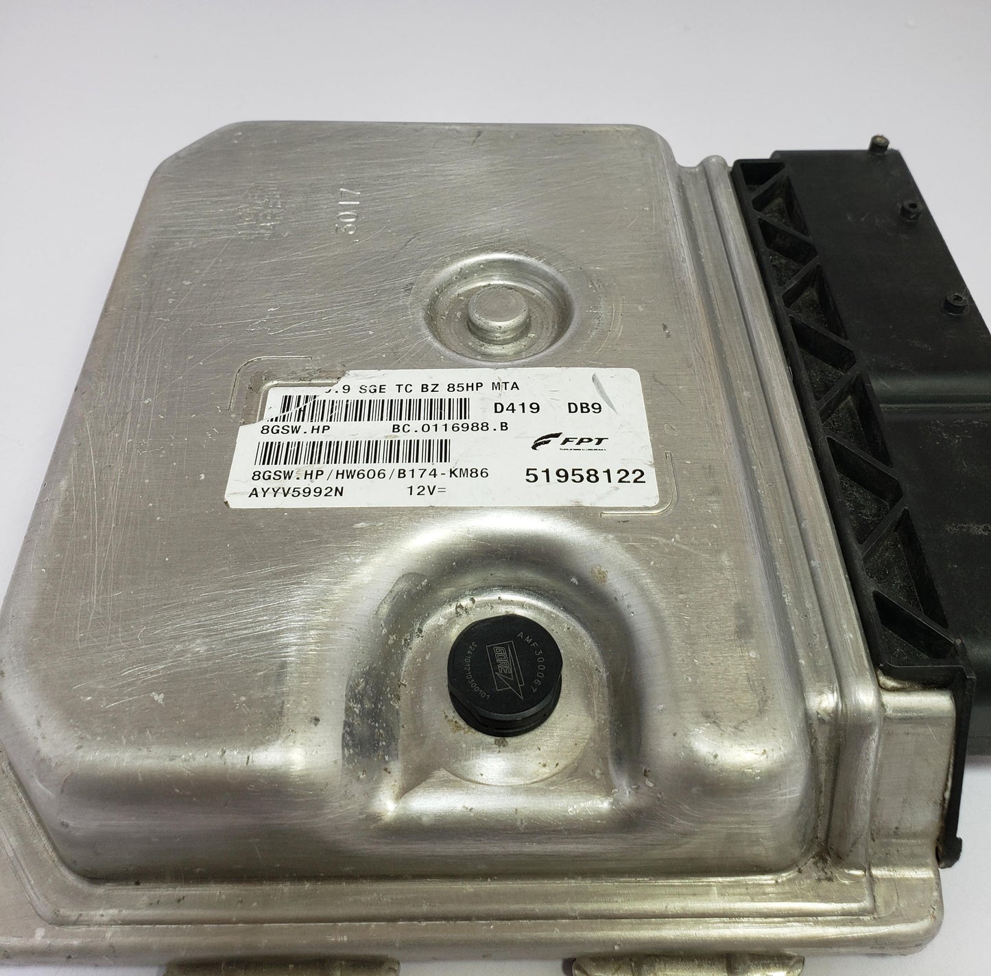 Fiat Engine Control Unit 51958122 BC.0116988.B FPT ECU