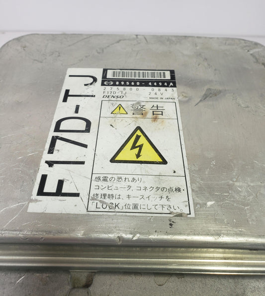 JDM Hino ECU ECM 89560‑4494A Engine Computer Module Used