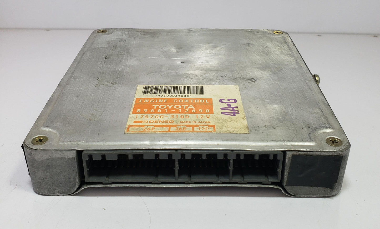 Toyota Levin AE92 ECU ECM 4A‑GE Auto 89661‑12690 Engine Computer