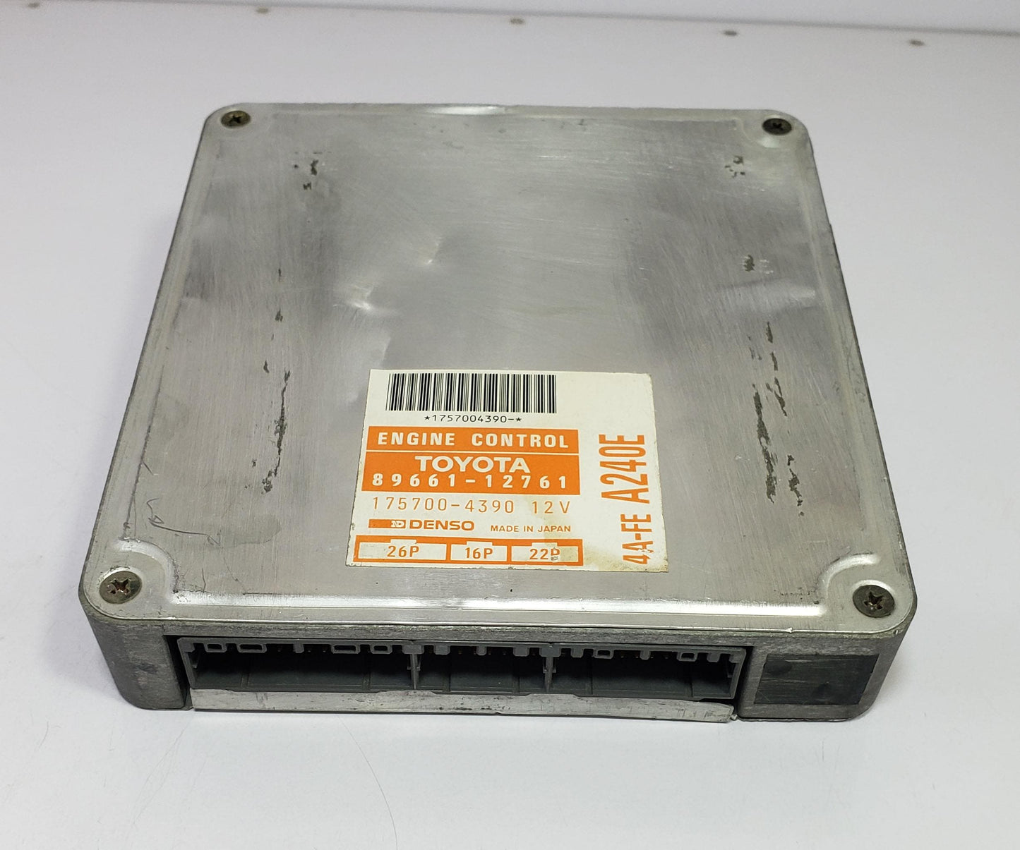JDM Toyota ECU ECM 89661‑12761 Engine Computer Module Used