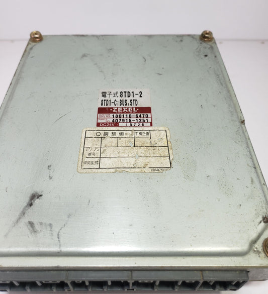 ZEXEL Hino Engine Control Unit ECU 180110-6470 407915-1251Used OEM