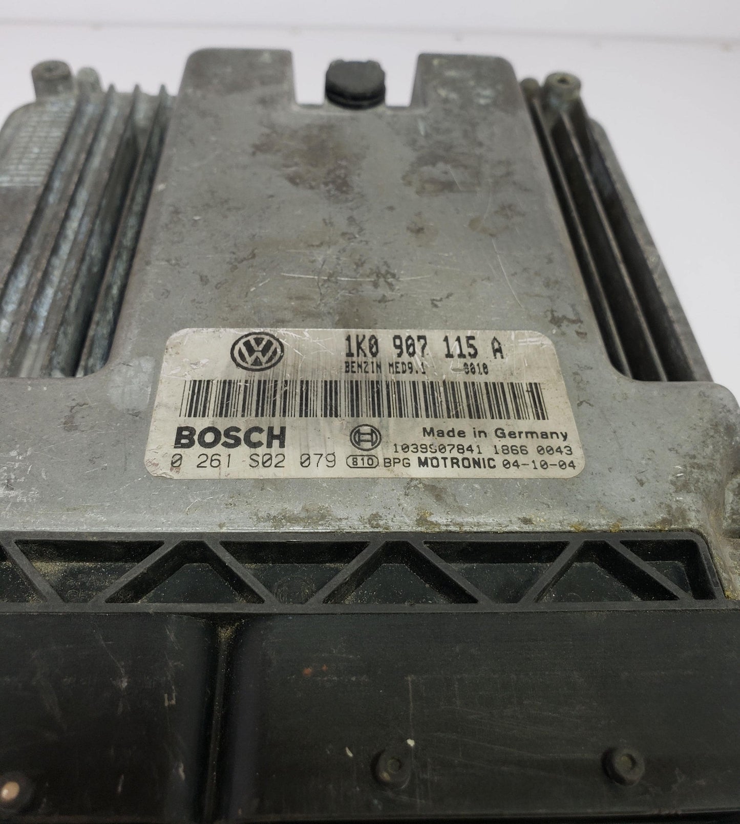 Volkswagen ECU ECM Engine Control Module 0261S02079 1K0‑907‑115A