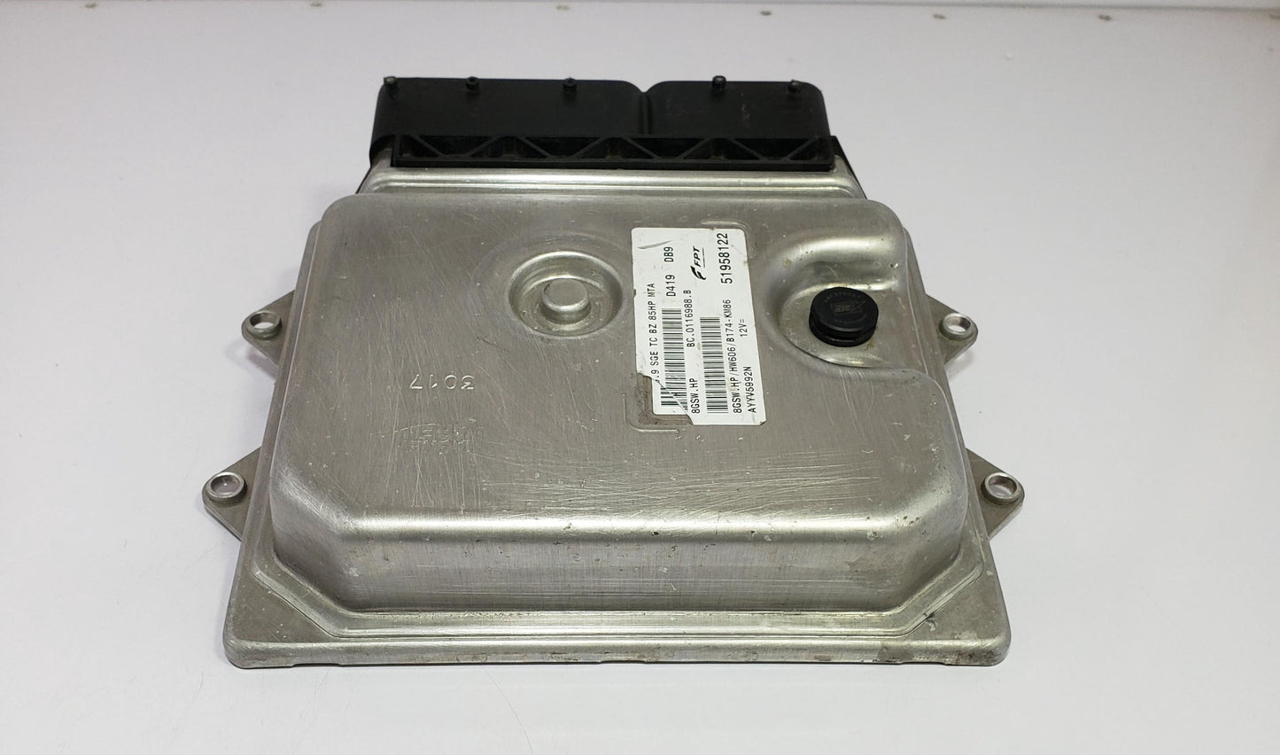 Fiat Engine Control Unit 51958122 BC.0116988.B FPT ECU