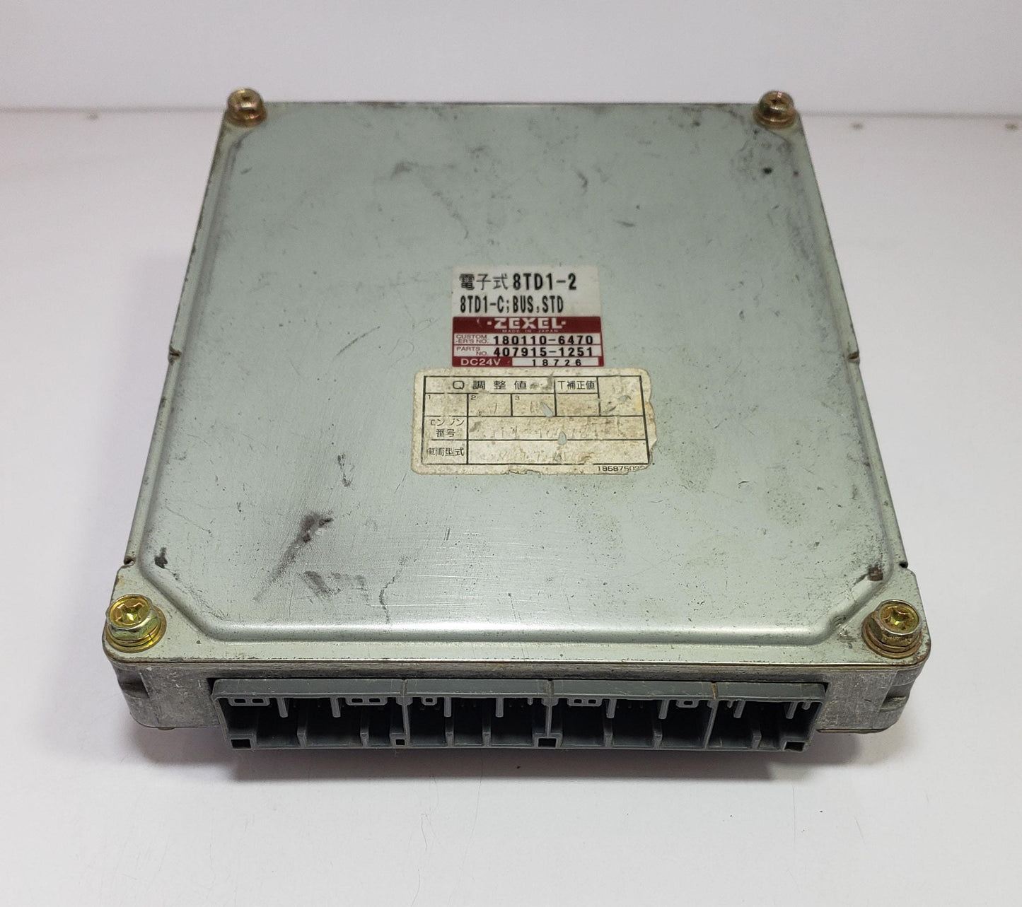 ZEXEL Hino Engine Control Unit ECU 180110-6470 407915-1251Used OEM