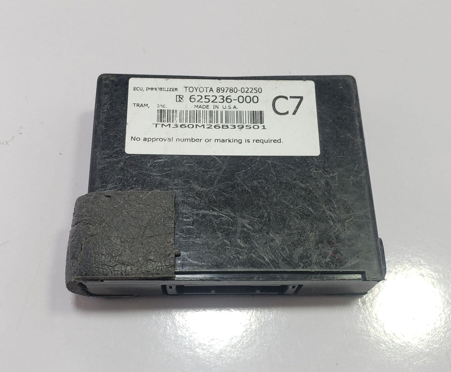 Toyota Corolla 2007-2013 Anti-Theft Immobilizer Control Unit