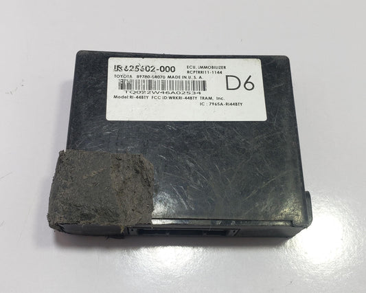 Toyota Corolla Anti-Theft Immobilizer Control Unit 2014-2019